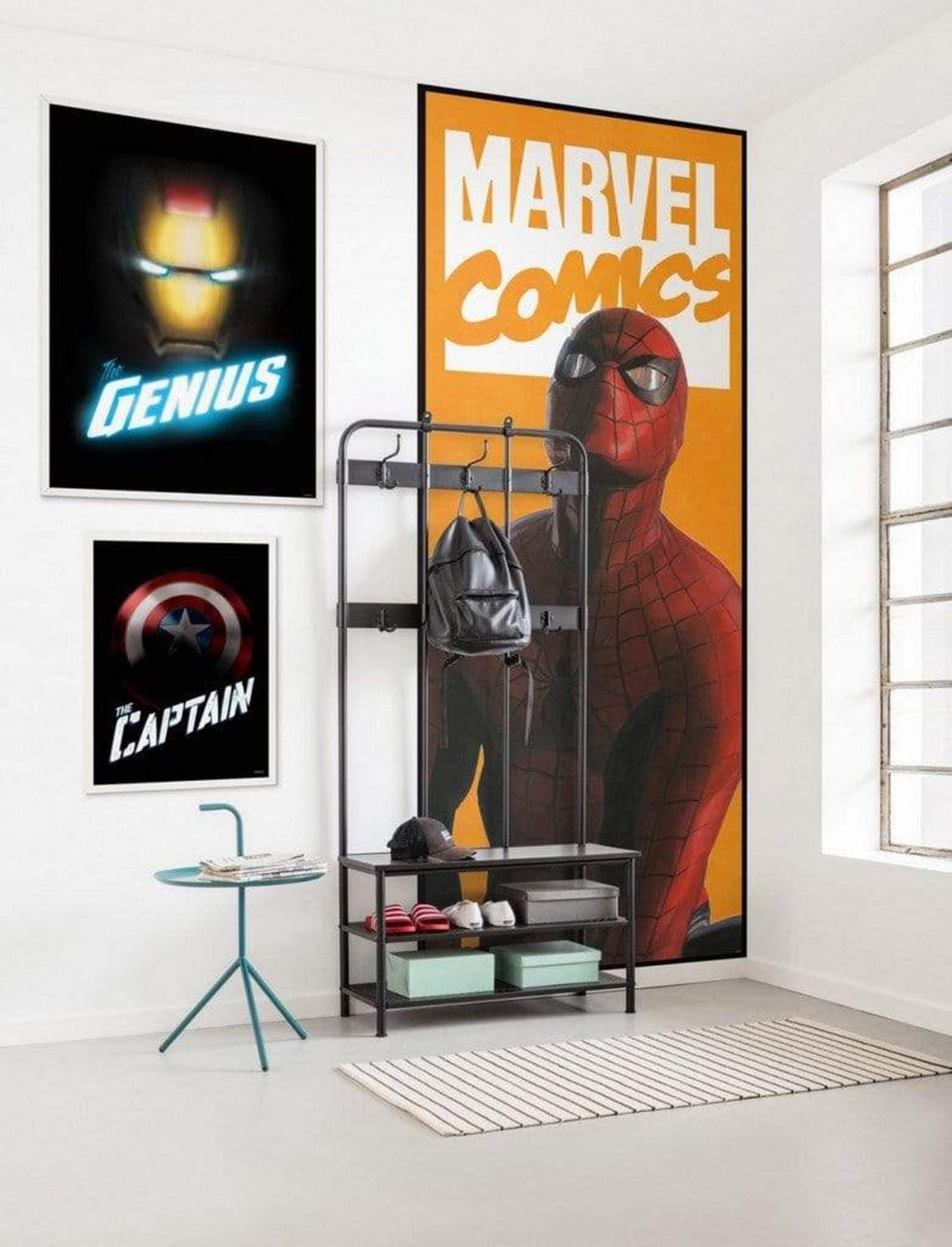 Kunstdruk Avengers The Captain 40x50cm