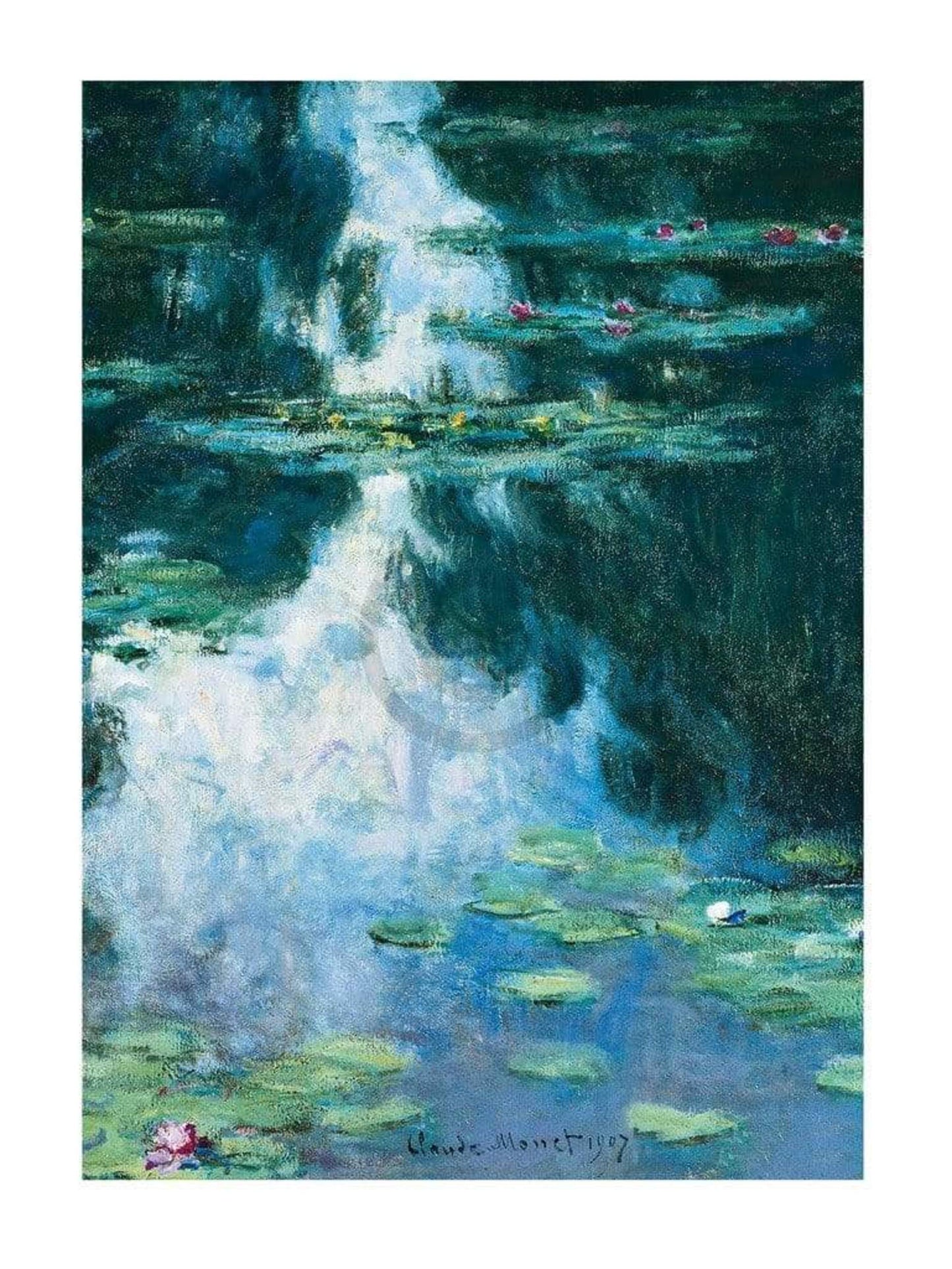 Kunstdruk Claude Monet - Water Lilies 60x80cm