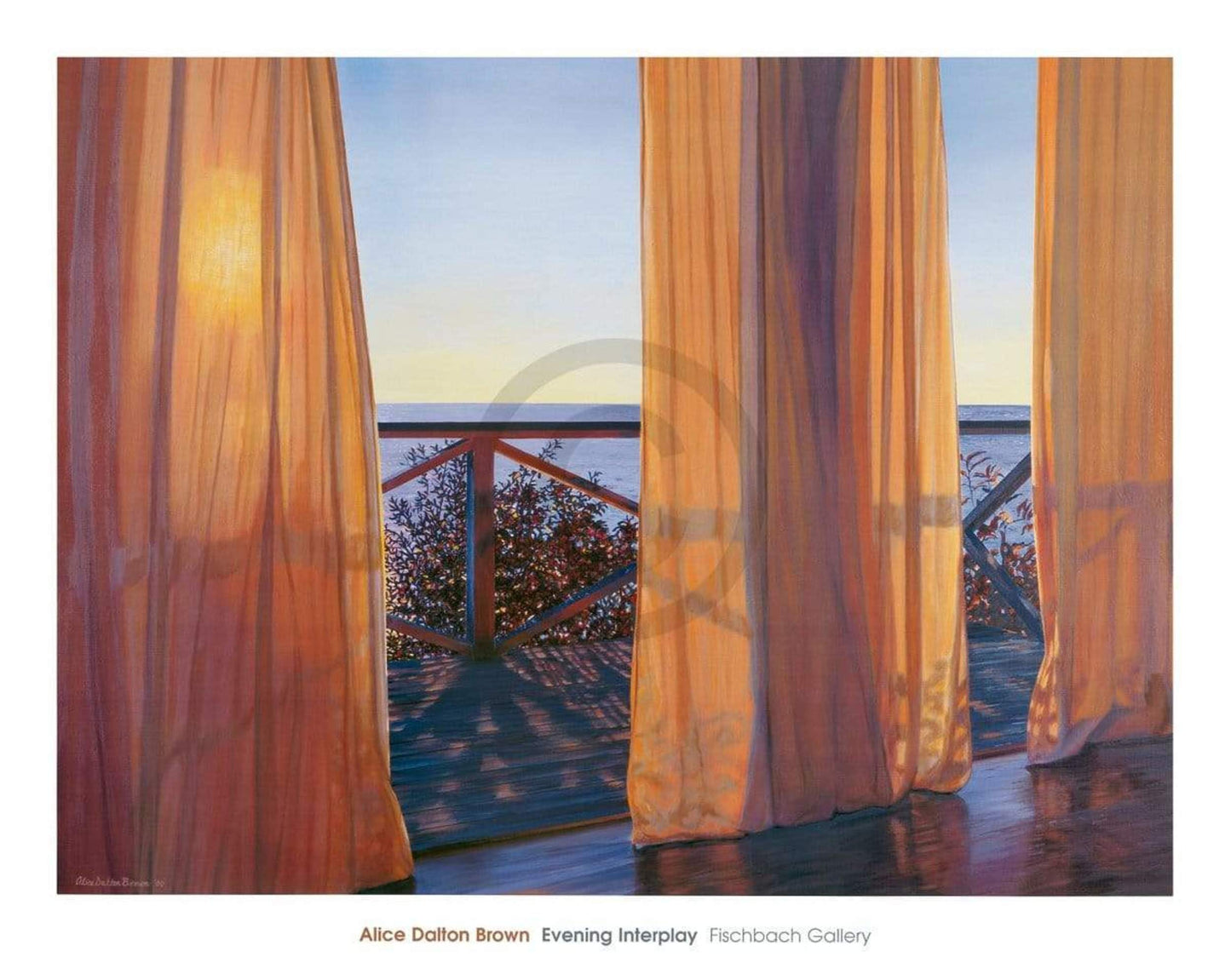 Kunstdruk Alice Dalton Brown - Evening Interplay, 2000 112x89cm