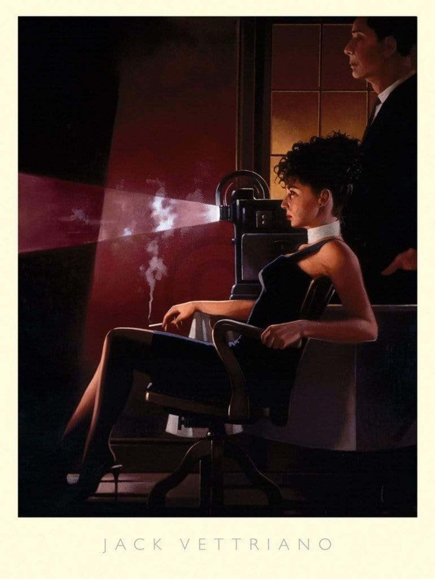 Kunstdruk Jack Vettriano - An Imperfect Past 60x80cm