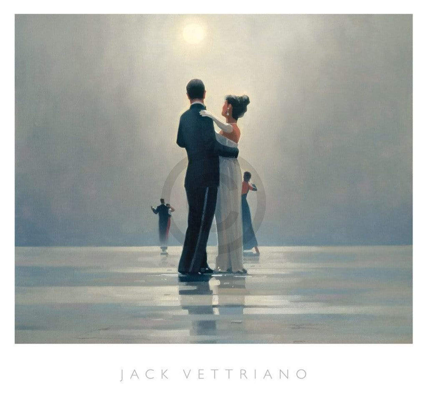 Kunstdruk Jack Vettriano - Dance me to the End of Love 72x68cm