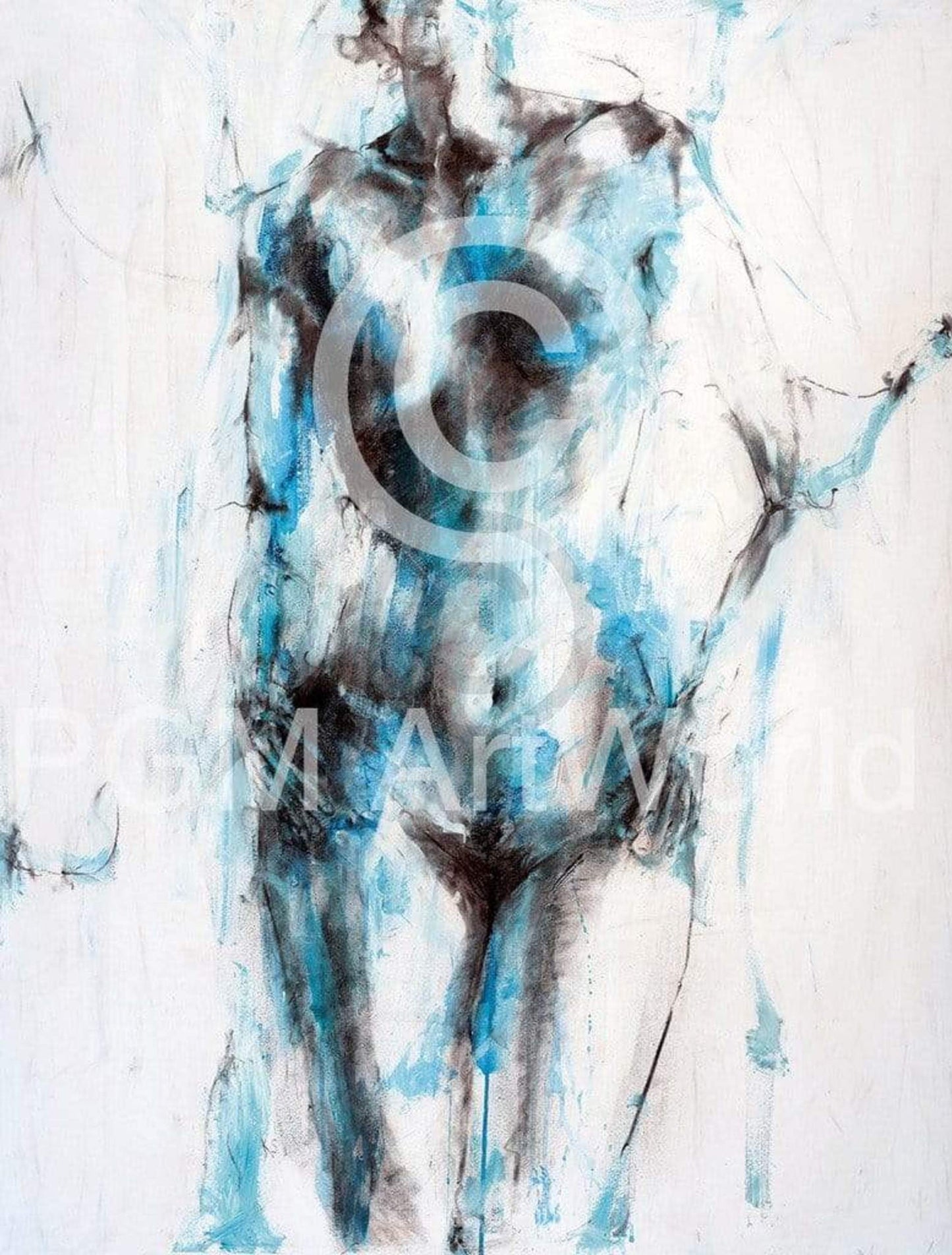 Kunstdruk Katja Spilker - Transparenz 90x120cm