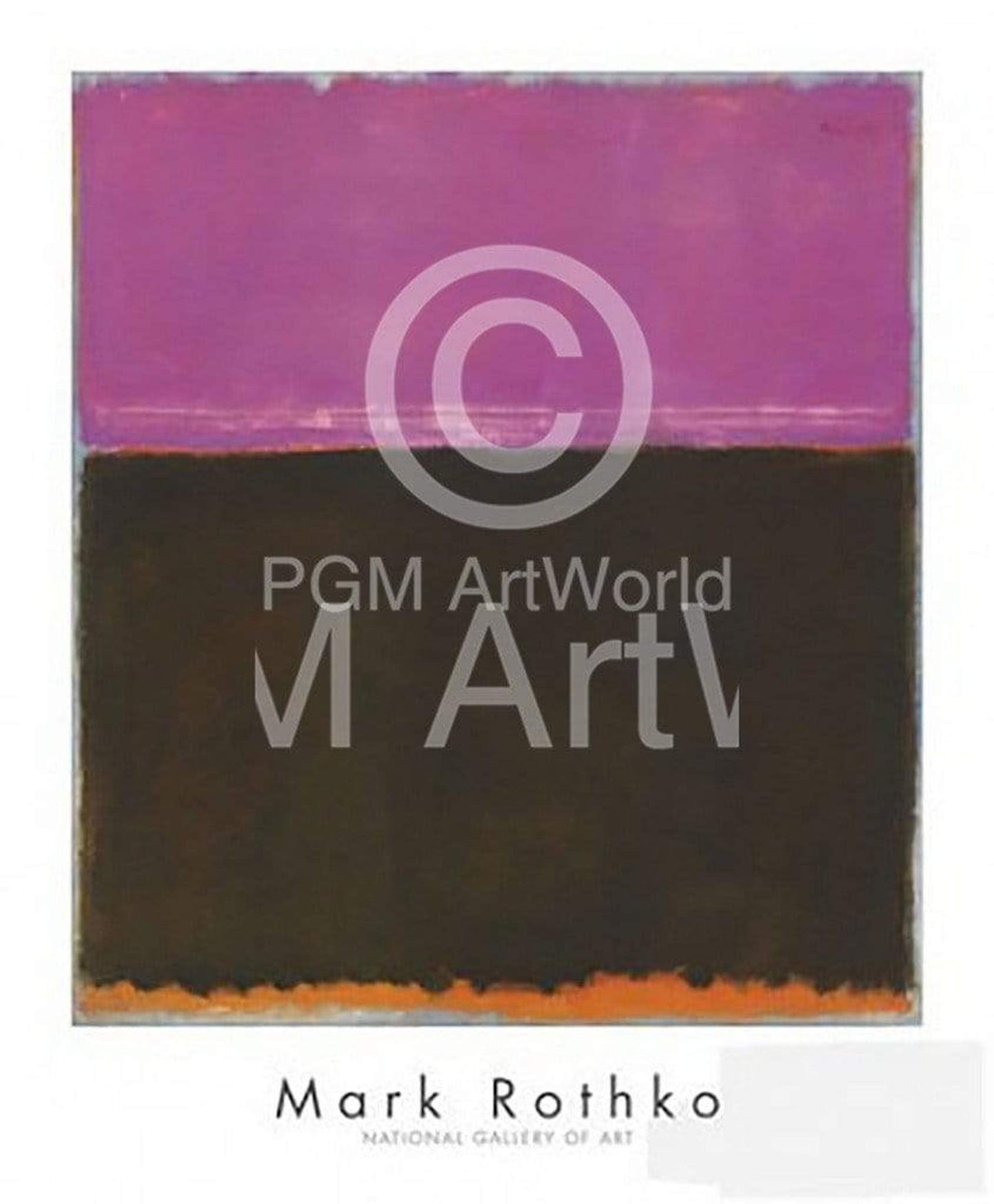 Kunstdruk Mark Rothko - Untitled, 1953 71x86cm