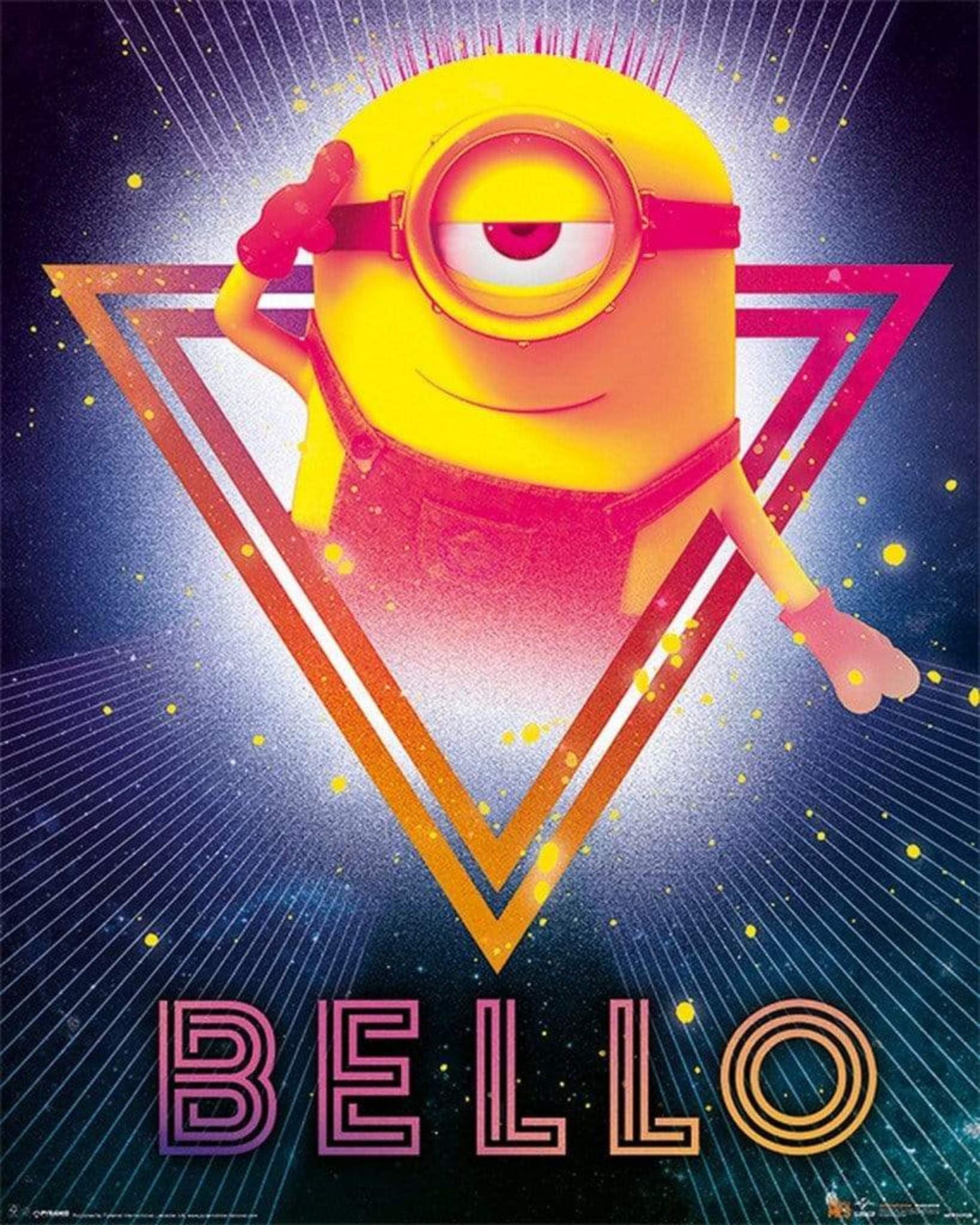 Poster Despicable Me 3 80s Bello 40x50cm