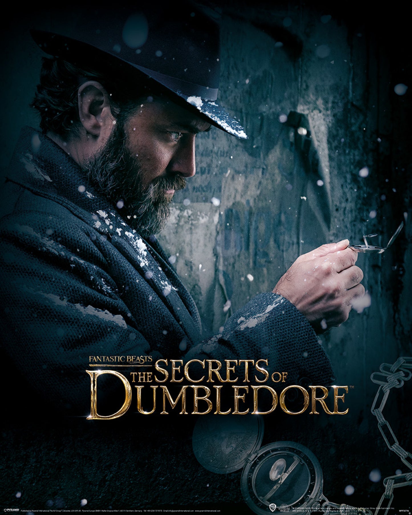 Kunstdruk Fantastic Beasts - The Secrets of Dumbledore Dumbledore Watch 40x50cm