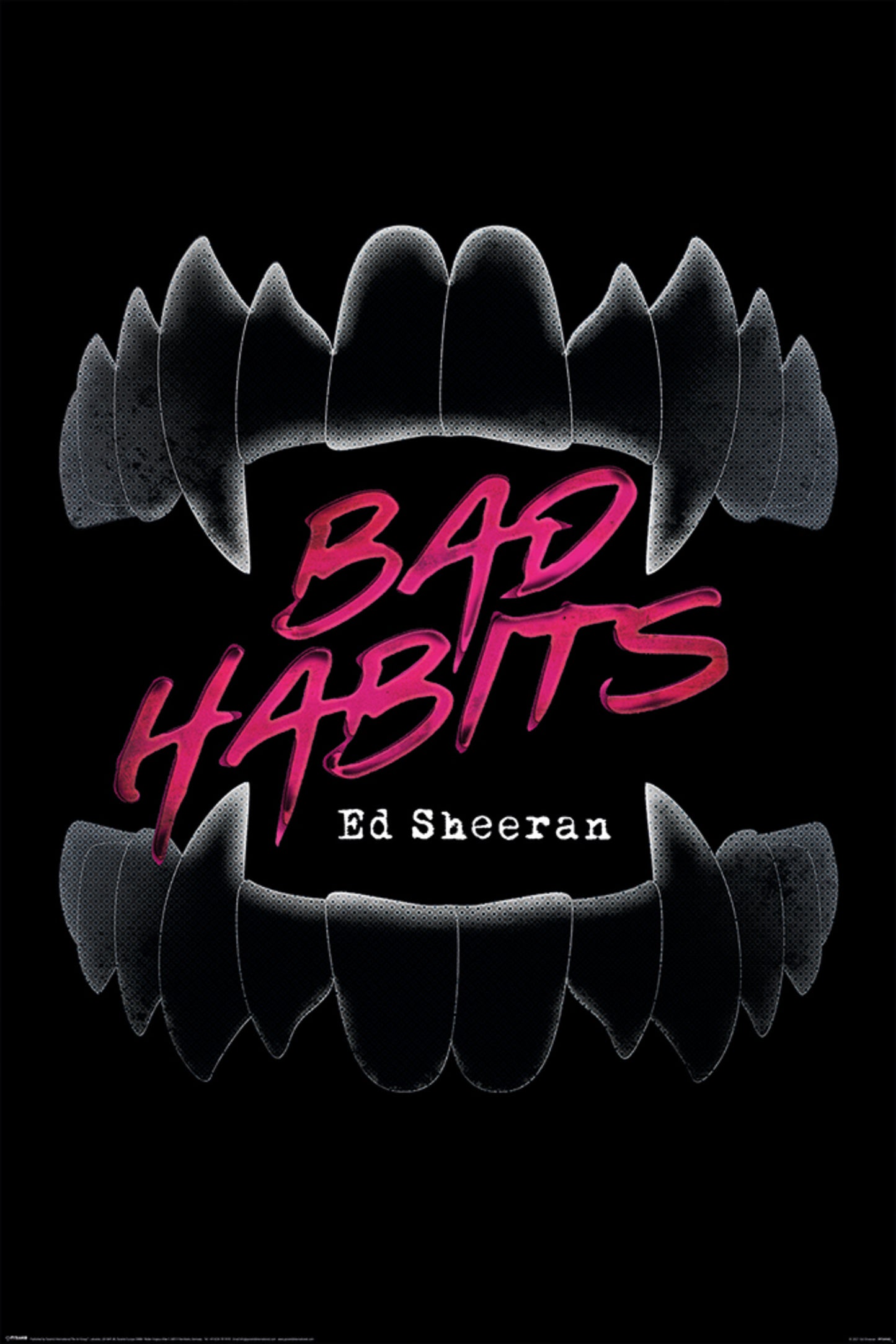 Poster Ed Sheeran - Bad Habits 61x91,5cm
