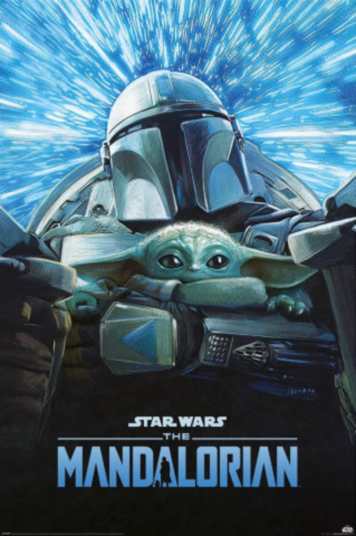 Poster The Mandalorian S3 Lightspeed 61x91,5cm