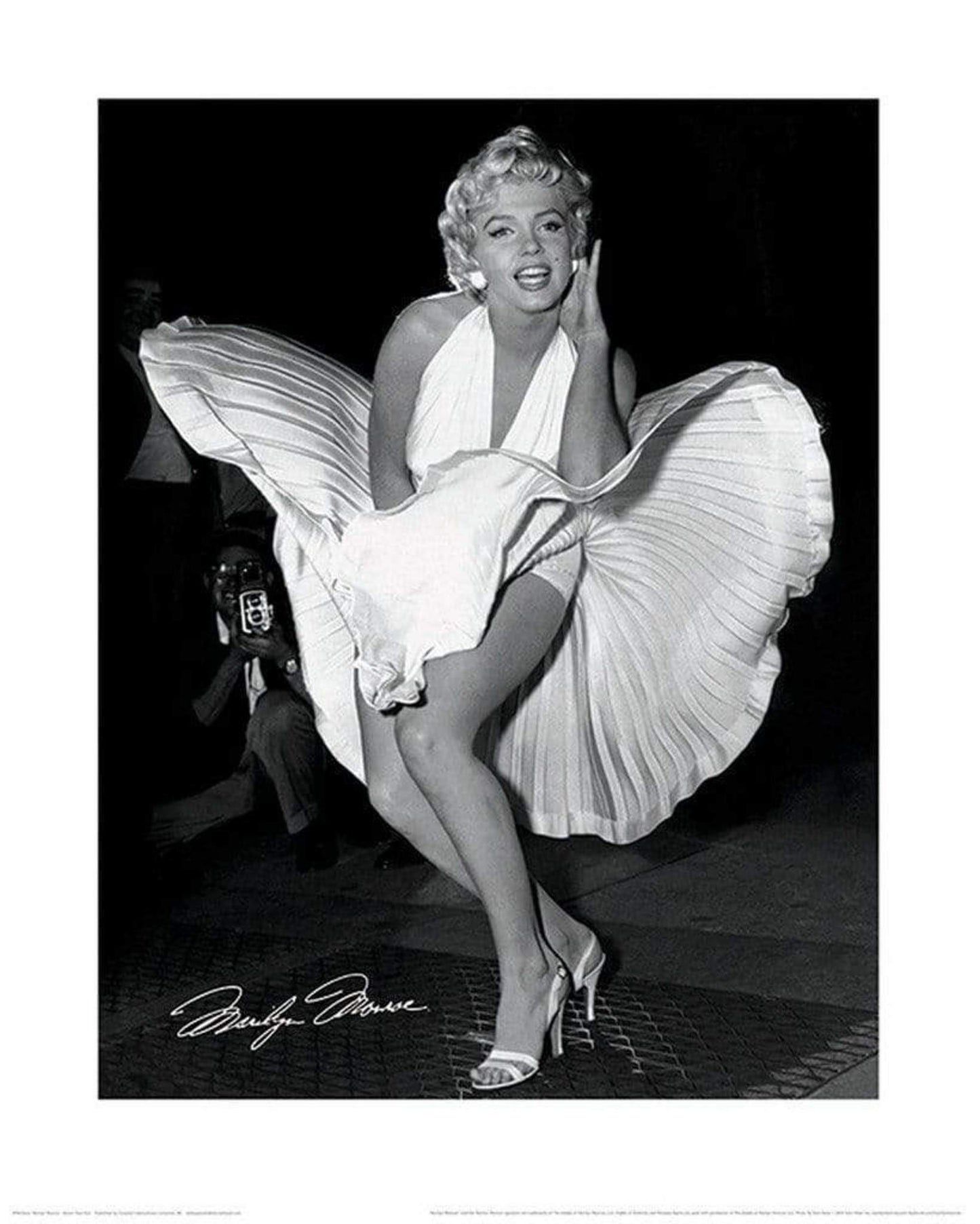 Kunstdruk Marilyn Monroe Seven Year Itch 60x80cm