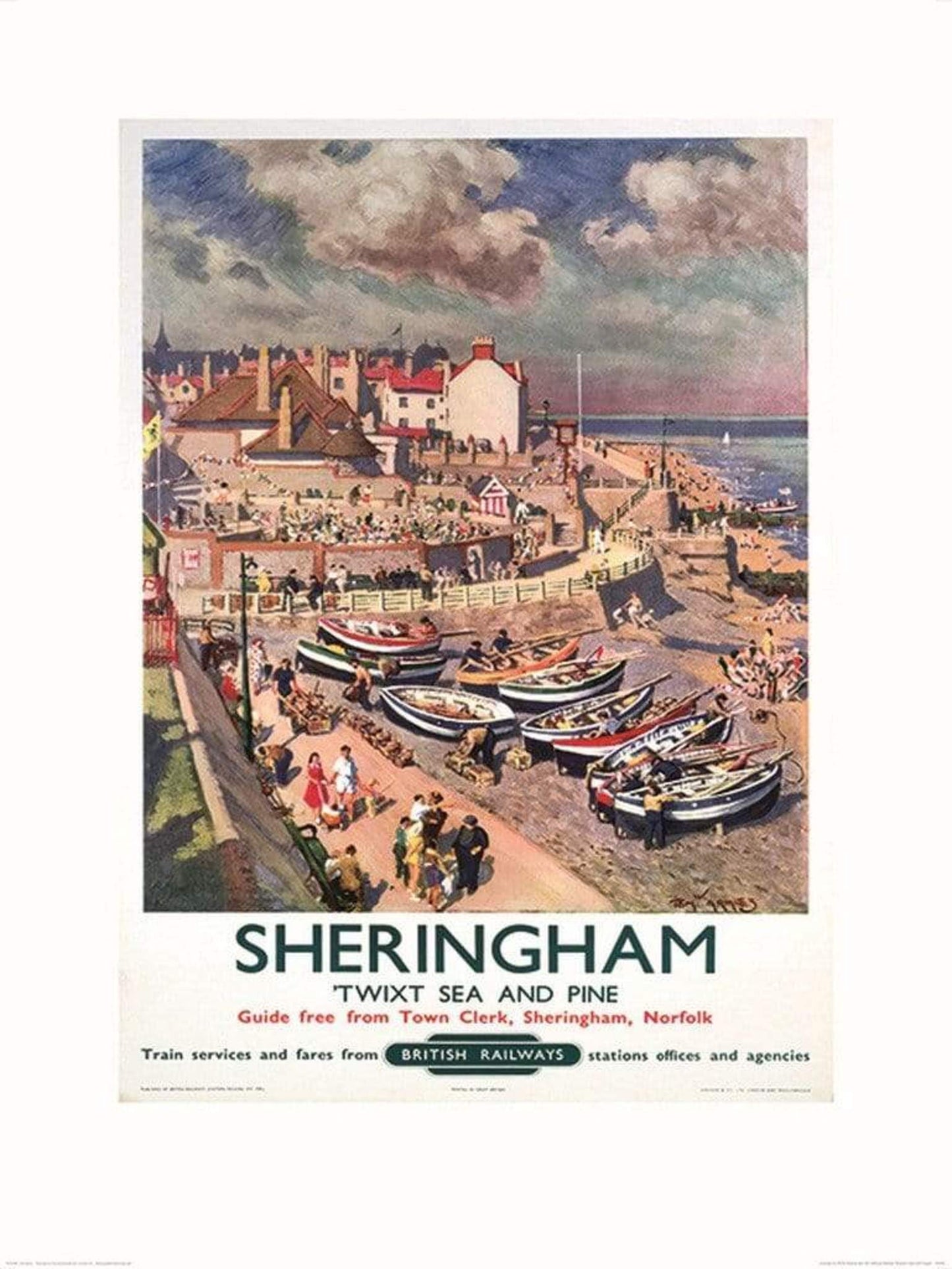 Kunstdruk Sheringham 60x80cm