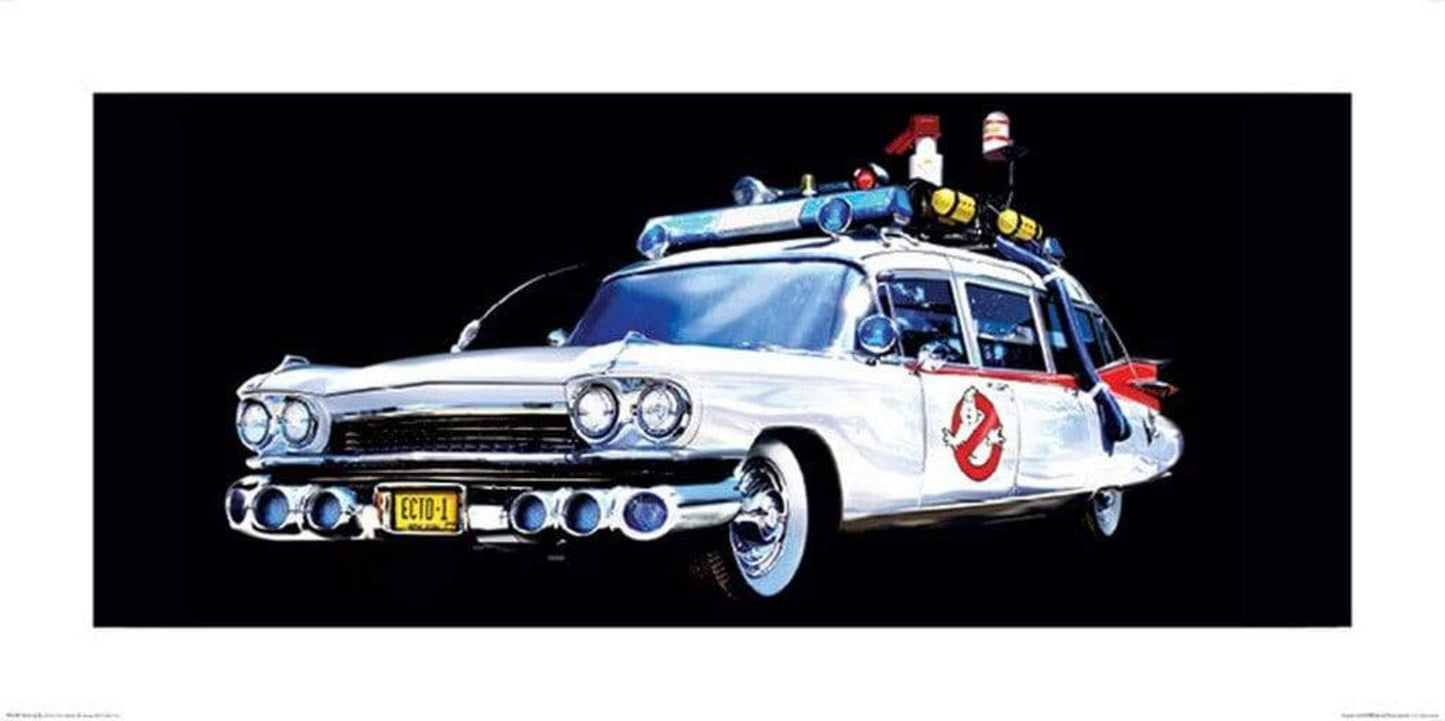 Kunstdruk Ghostbusters Car 100x50cm