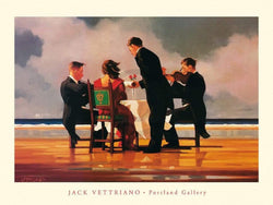 Kunstdruk Jack Vettriano - Elegy for The Dead Admiral 80x60cm