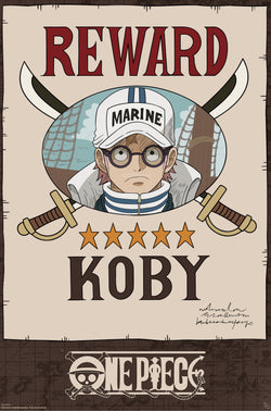 Poster One Piece Wanted - Koby Cross Guild 61x91,5cm