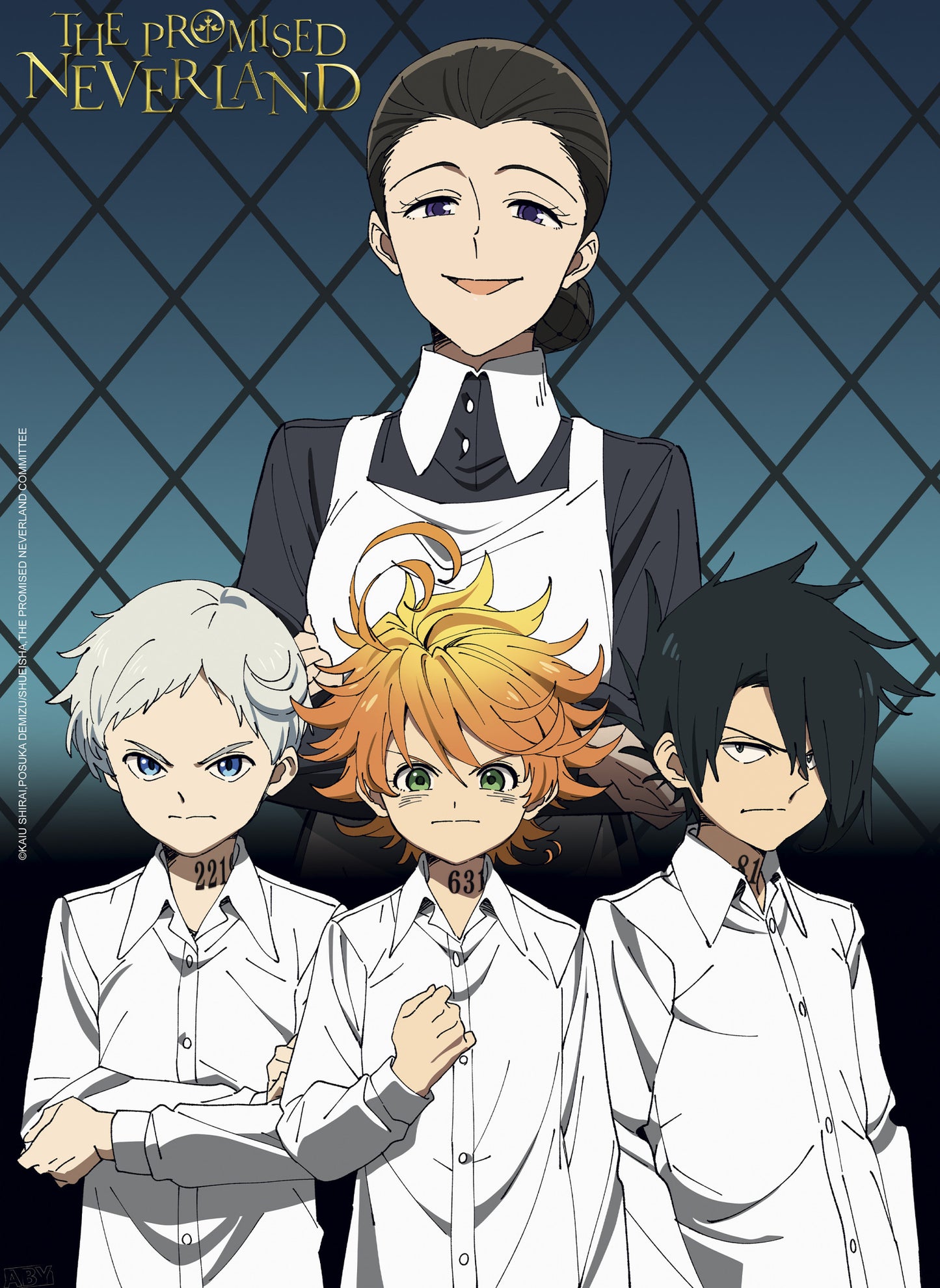 Poster The Promised Neverland - Mom and Orphans 38x52cm