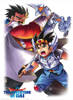 Poster Dragon Quest - Dai and Baran 38x52cm
