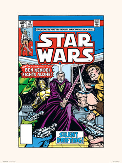 Kunstdruk Star Wars - 24 Silent Drifting 30x40cm