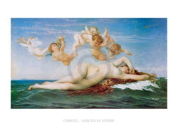 Kunstdruk Alexandre Cabanel - Nascita di Venere 80x60cm