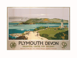 Kunstdruk Plymouth 3 80x60cm