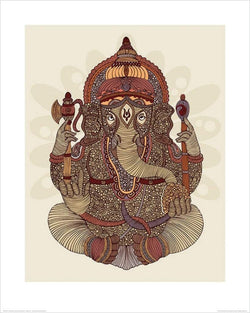 Kunstdruk Valentina Ramos - Ganesha 40x50cm