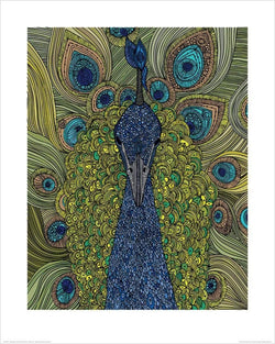 Kunstdruk Valentina Ramos - The Peacock 40x50cm