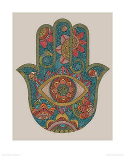 Kunstdruk Valentina Ramos - Hamsa 40x50cm