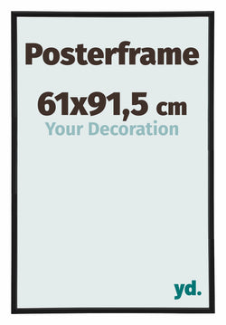 Posterkader 61x91,5cm Zwart Mat Kunststof Paris