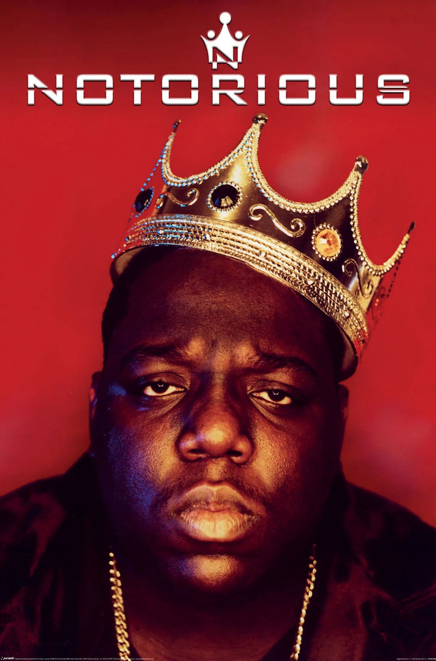 Poster Biggie Notorious - Crown 61x91,5cm