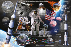 Poster Lunar Landing 91,5x61cm