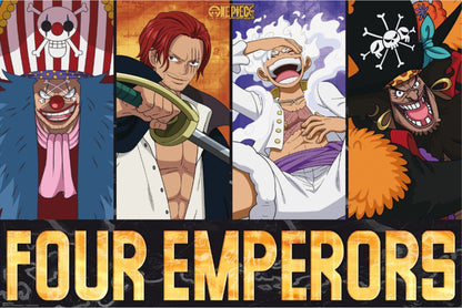 Poster One Piece - The Four Emperors 91,5x61cm