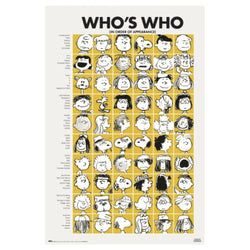 Poster Snoopy - Who is Who 61x91,5cm
