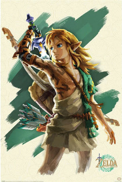 Poster The Legend of Zelda - Tears of the Kingdom Link Unleashed 61x91,5cm
