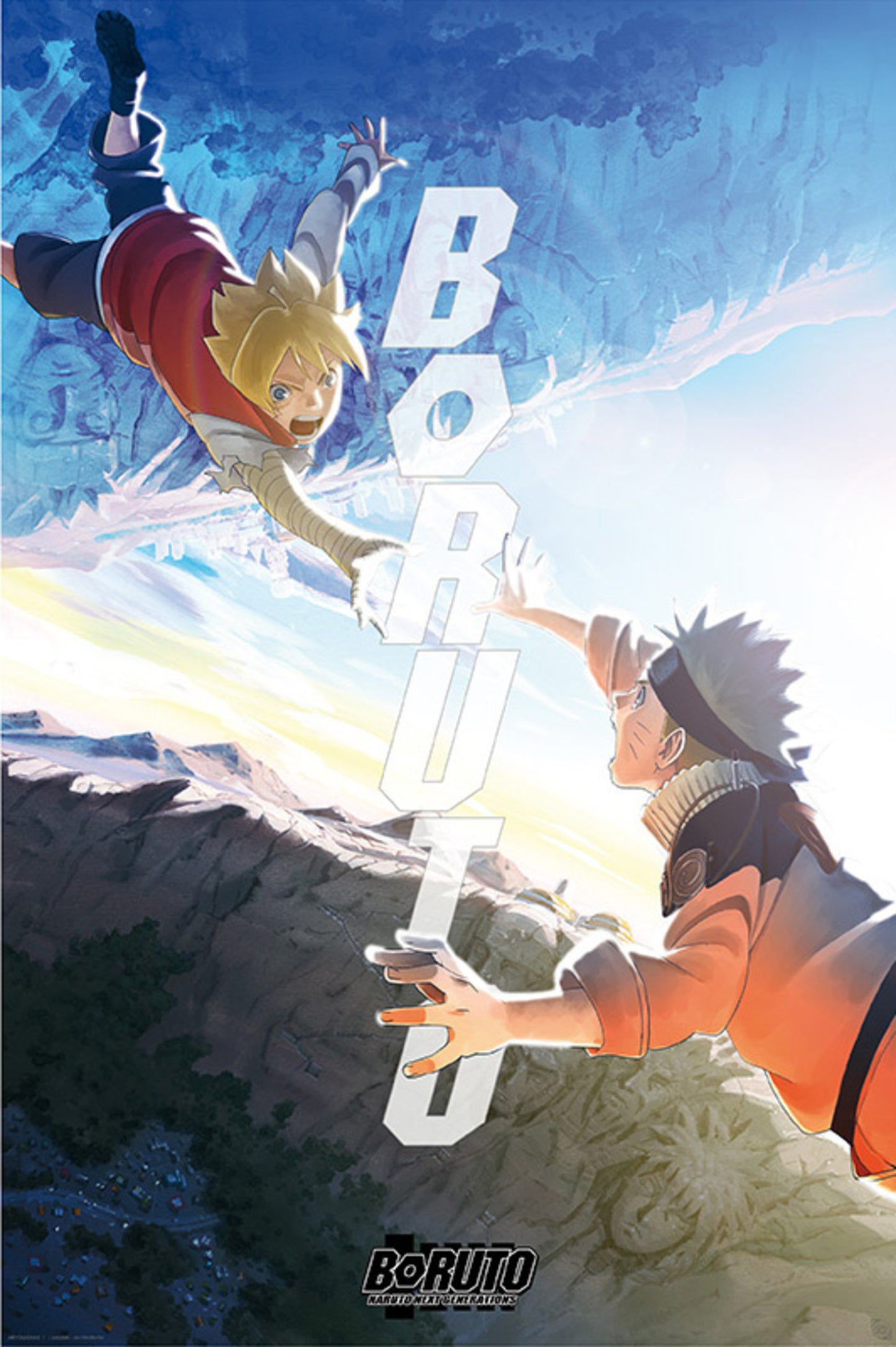 Poster Boruto & Naruto - 61x91,5cm