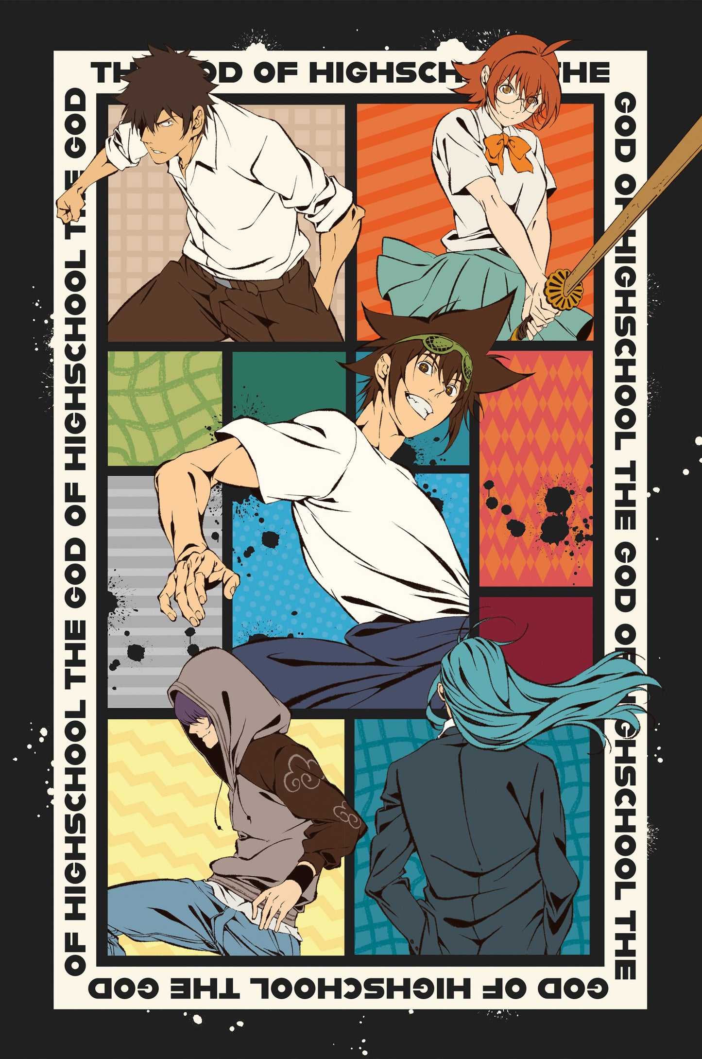 Poster The God of High School - Group 61x91,5cm