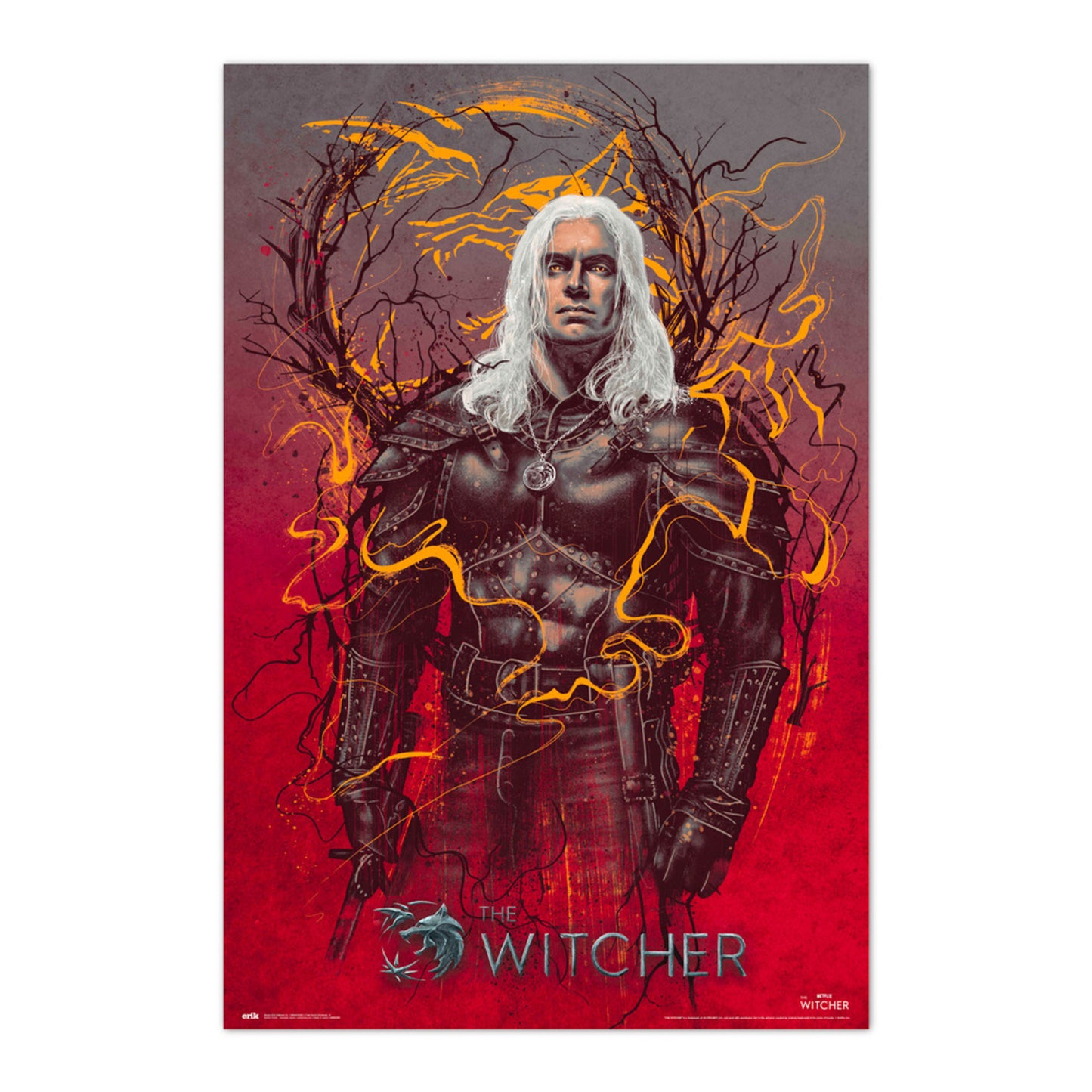 Poster The Witcher - 2 Geralt Of Rivia 61x91,5cm
