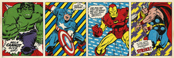 Poster Marvel Comics - Triptico 158x53cm