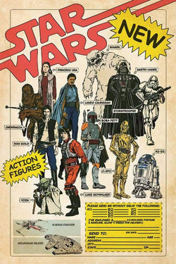 Poster Star Wars - Action Figures 61x91,5cm