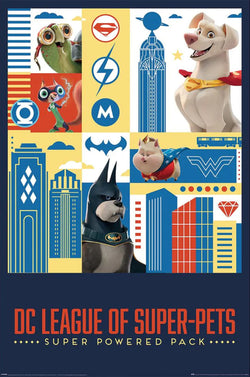 Poster DC Super Pets Activate 61x91,5cm