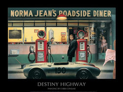 Kunstdruk Chris Consani - Destiny Highway 80x60cm