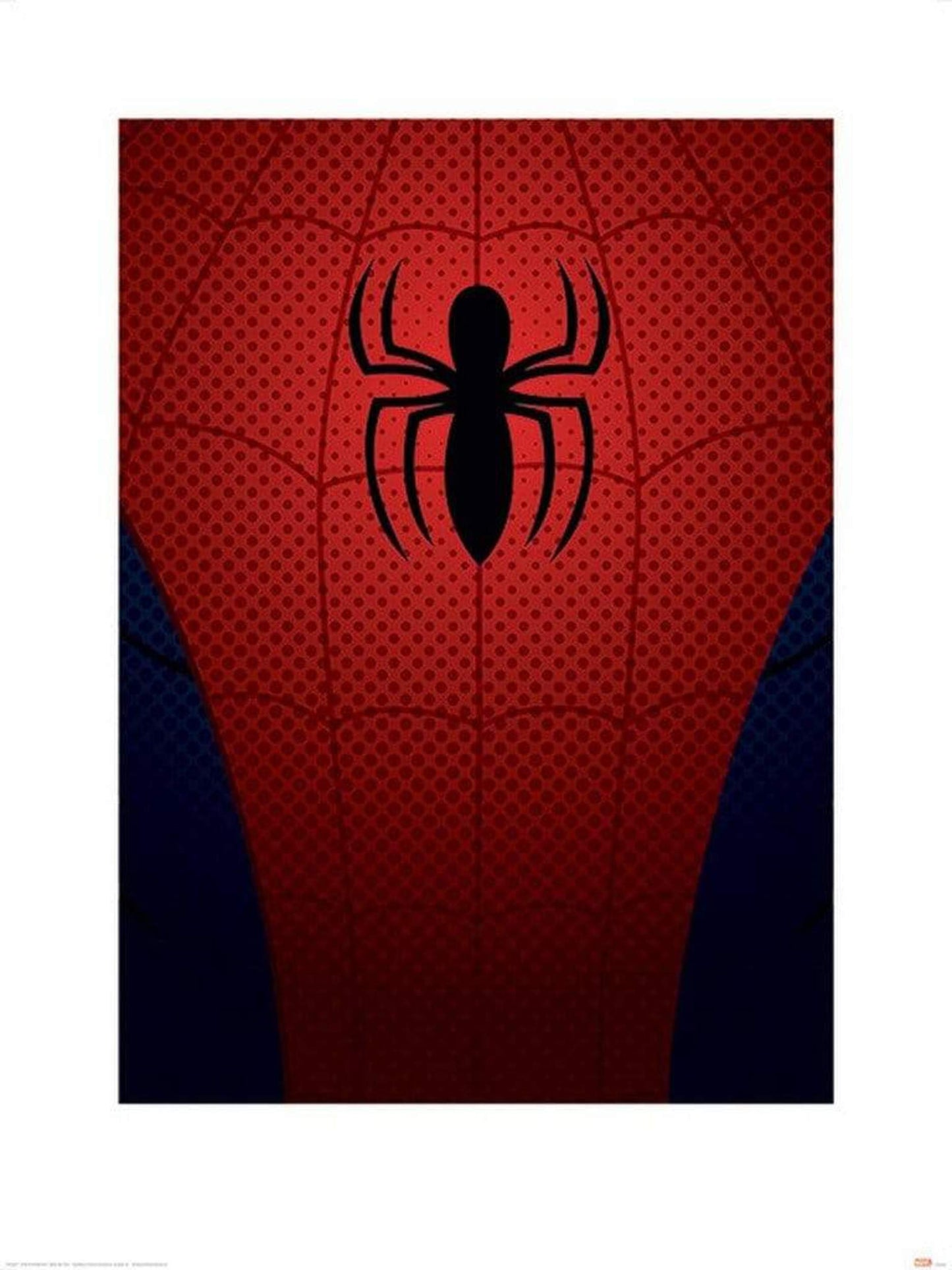 Kunstdruk Ultimate Spider-Man Torso 60x80cm