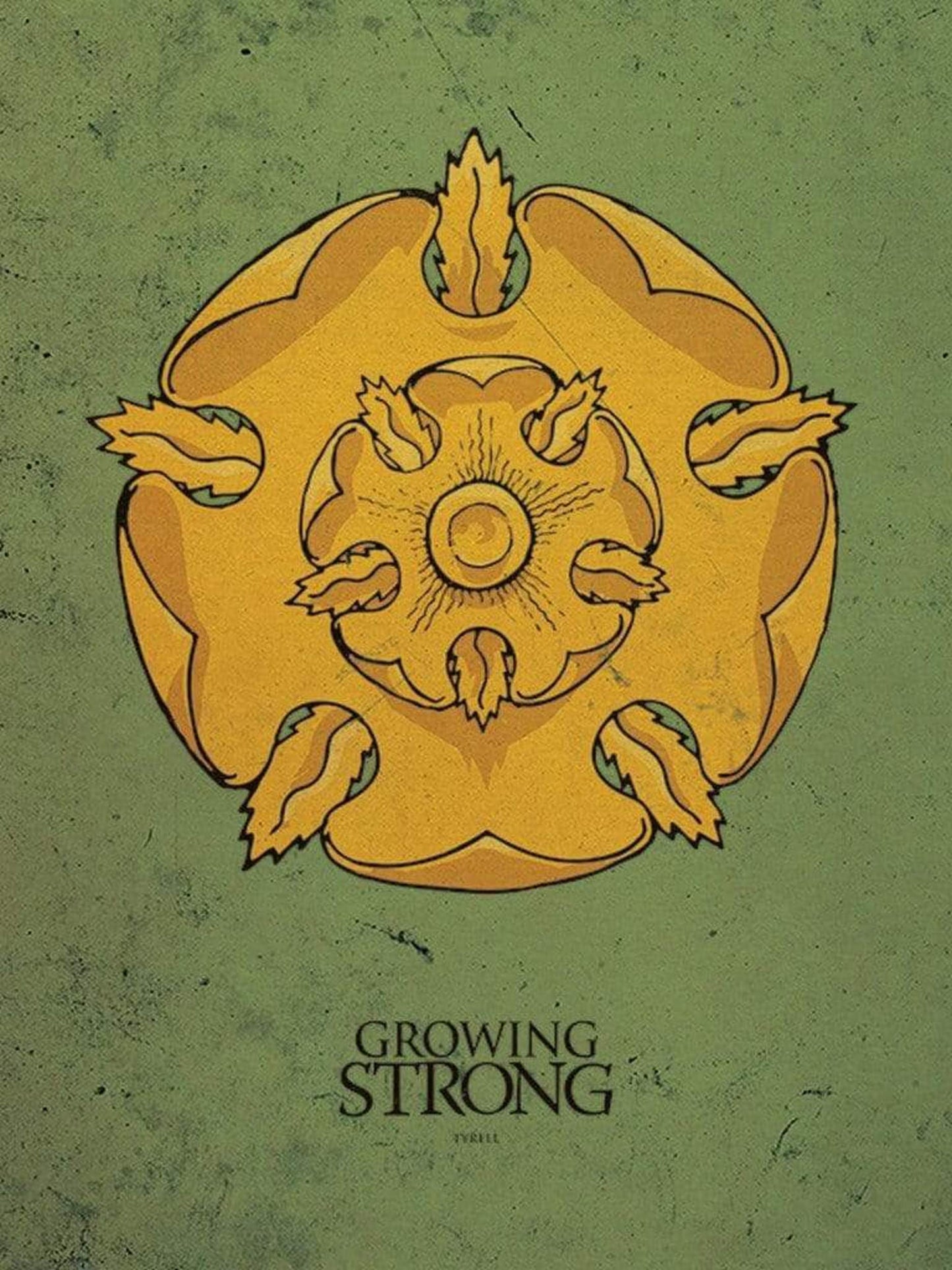 Kunstdruk Game of Thrones - Tyrell 60x80cm