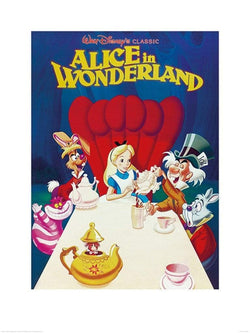 Kunstdruk Alice in Wonderland 1989 60x80cm