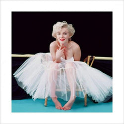 Kunstdruk Marilyn Monroe - Ballerina Colour 40x40cm