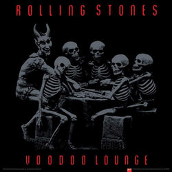 Kunstdruk The Rolling Stones - Voodoo Lounge 40x40cm
