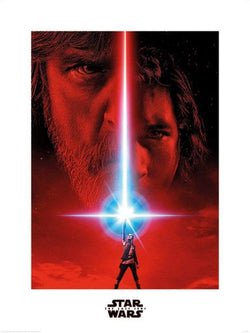 Kunstdruk Star Wars - The Last Jedi Teaser 60x80cm