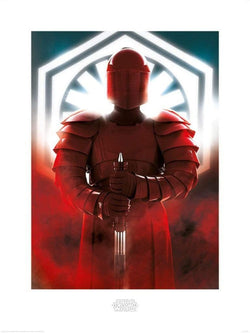 Kunstdruk Star Wars - The Last Jedi Elite Guard Defend 60x80cm