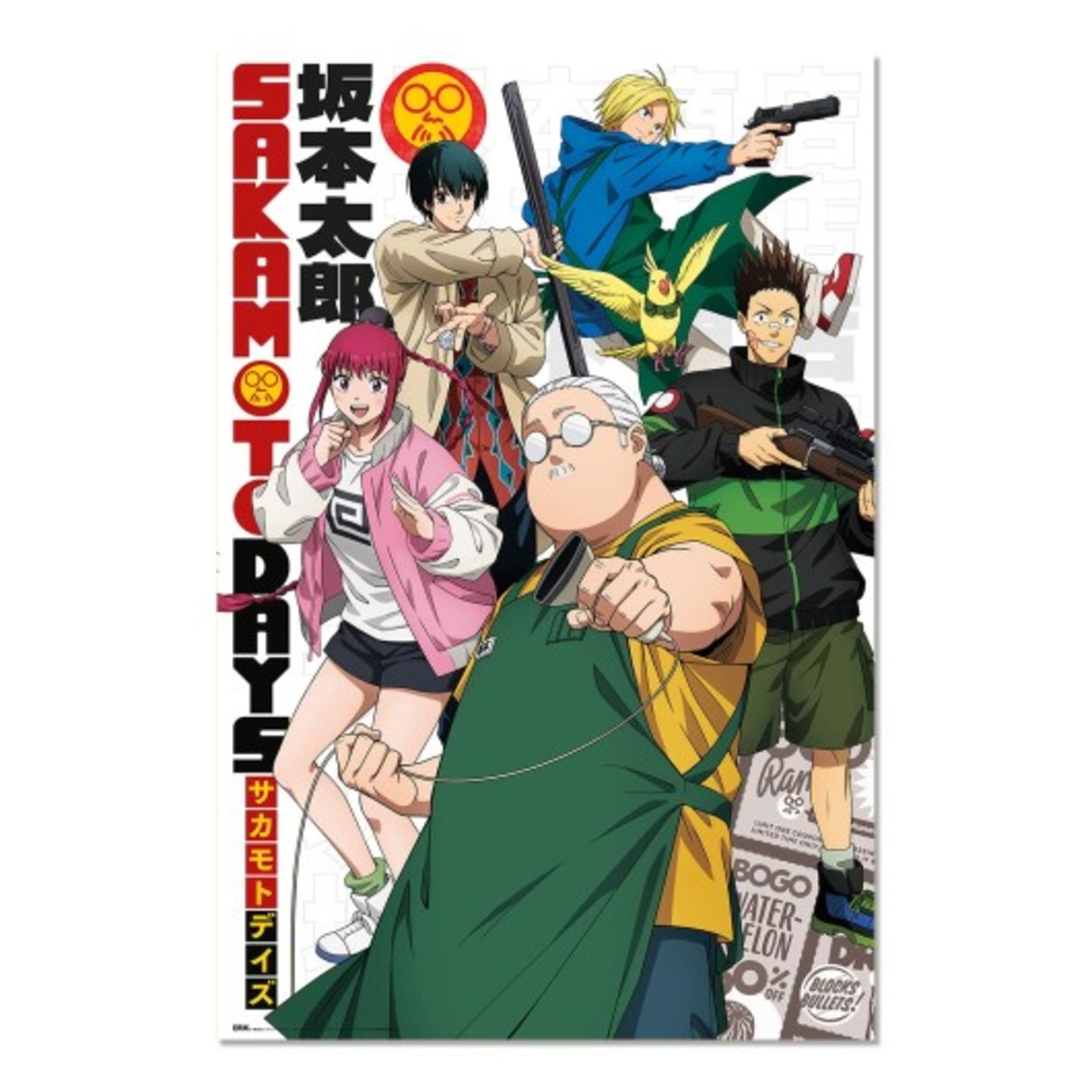 Poster Sakamoto Days - 2 61x91,5cm