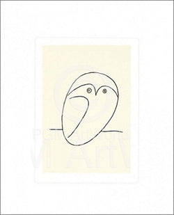 Kunstdruk Pablo Picasso - Le Hibou 50x60cm