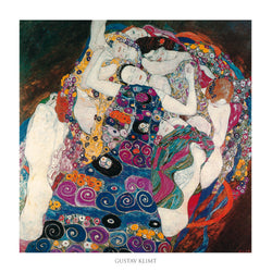 Kunstdruk Gustav Klimt - La vergine 70x70cm