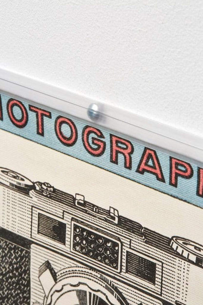 Posterhanger 75cm Transparant - Posterstrips met Ophanggat