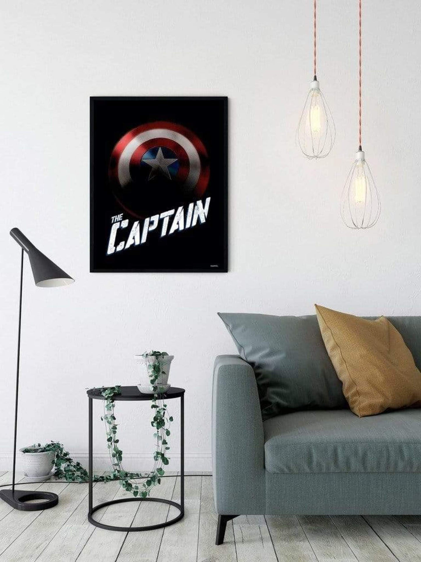 Kunstdruk Avengers - The Captain 40x50cm