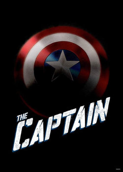 Kunstdruk Avengers - The Captain 50x70cm